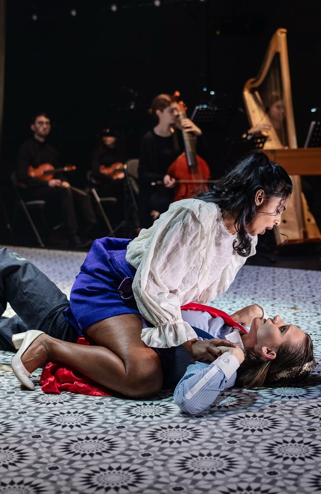 Crowning of Poppea, HGO.  Photo credit Julian Guidera