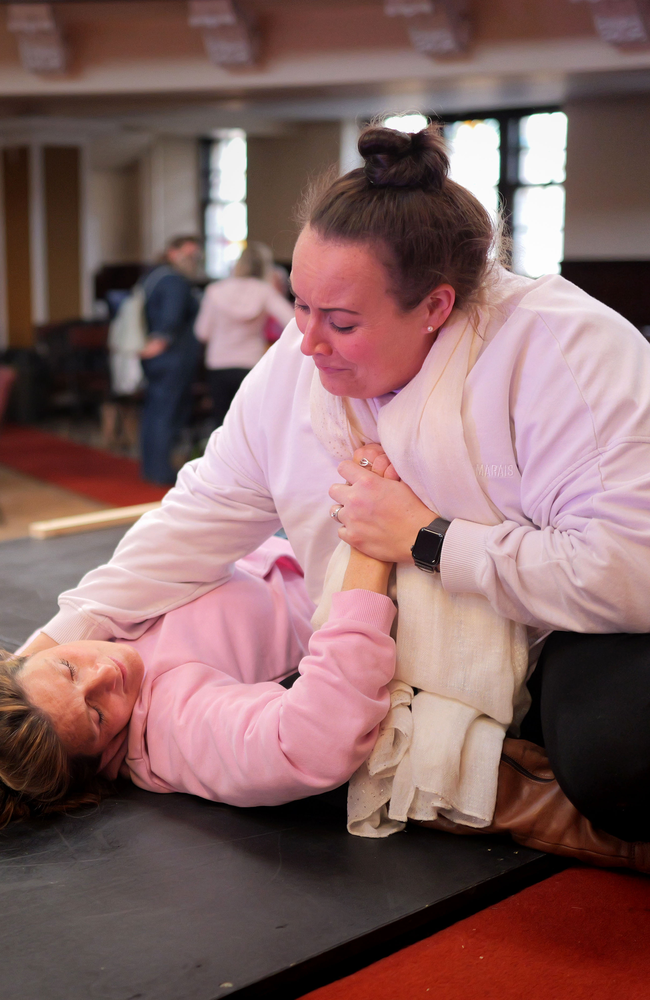 Faust: The Devil Went Down to Paisley (in rehearsal), Paisley Opera. Photo credit Sartorial Pictures